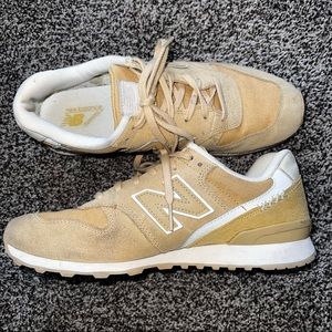 New Balance 574 // Tan and White